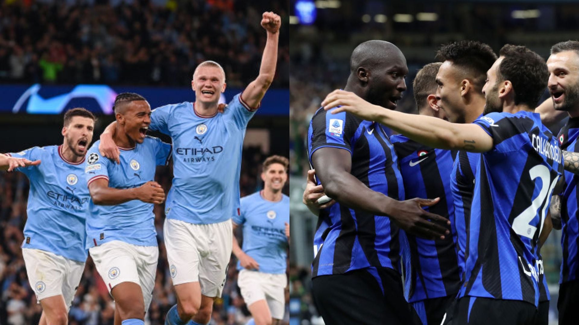 Manchester City e Inter de Milán disputarán la final de la Champions League 2022-23.