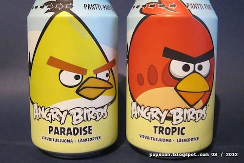 Compañía finlandesa produce bebidas gaseosas de Angry Birds