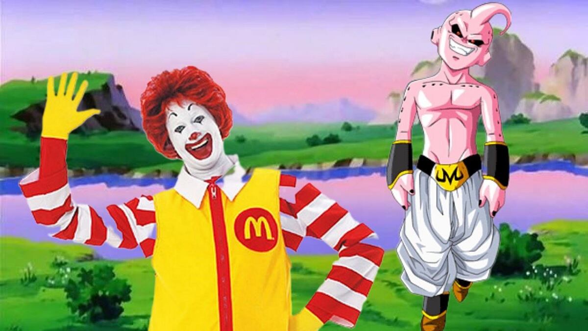Ronald Mcdonald y Buu