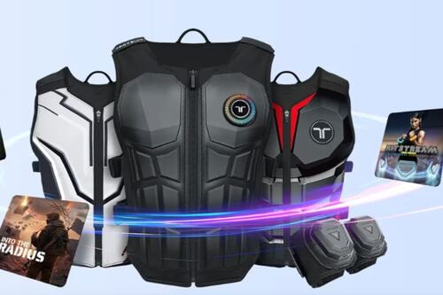 TactSuit llega a CES 2025: sentir los disparos y golpes de los videojuegos ya no es algo de ciencia ficción