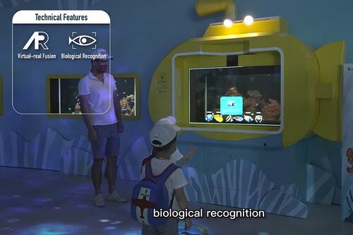 Así es el acuario con Inteligencia Artificial que ganó premio a la innovación en la CES 2023