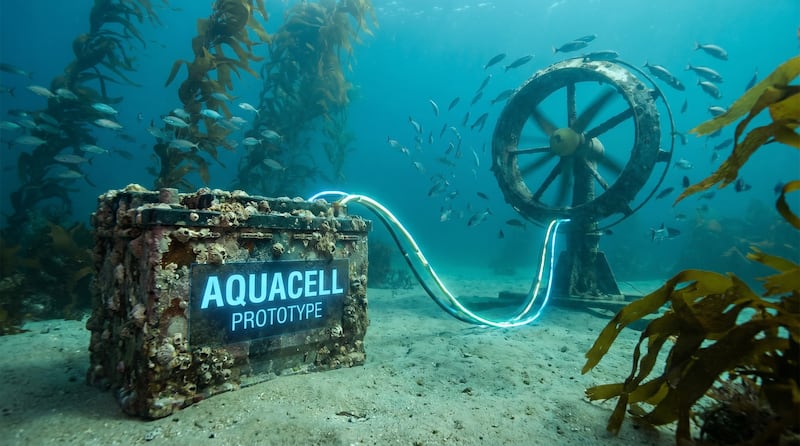 Batería submarina - Imagen IA Flow/FW
