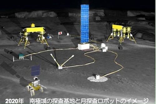 Japón quiere instalar una base lunar robótica para el 2020