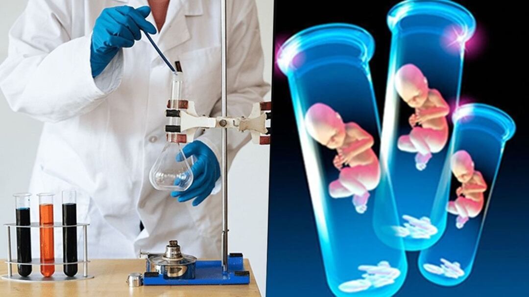 Representación de clonación de humanos