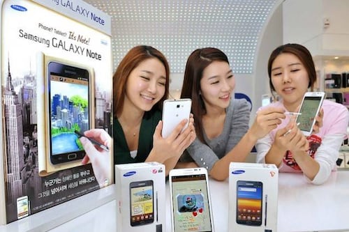 Samsung anuncia que vendió 5 millones de unidades del Galaxy Note