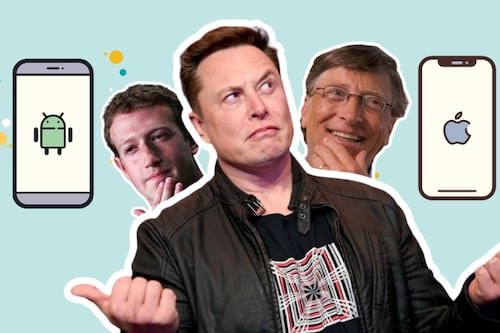 Bill Gates, Mark Zuckerberg, Jeff Bezos y Elon Musk revelan su amor por Android: Esta es la razón