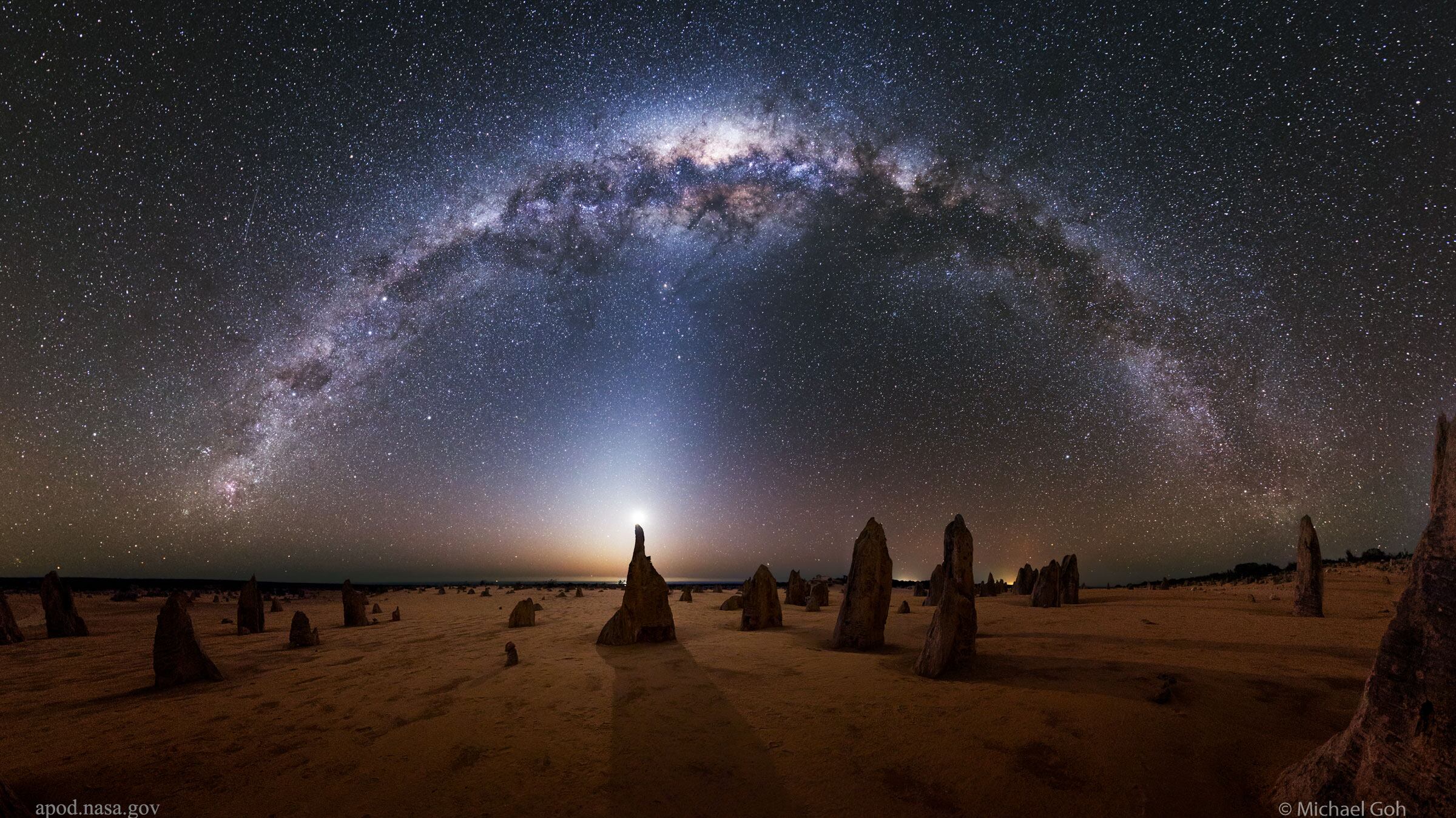 Vía Láctea desde Australia