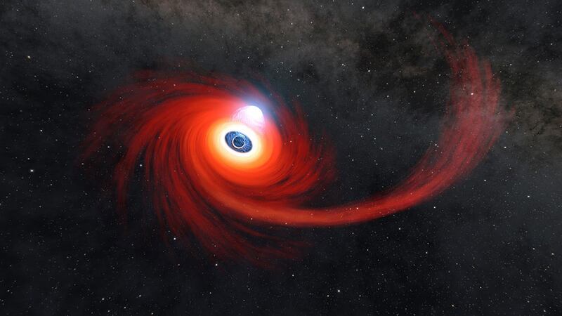 Los agujeros negros tienen una región de caída, tal y como lo predijo Einstein: ¿Es un portal a otra dimensión?