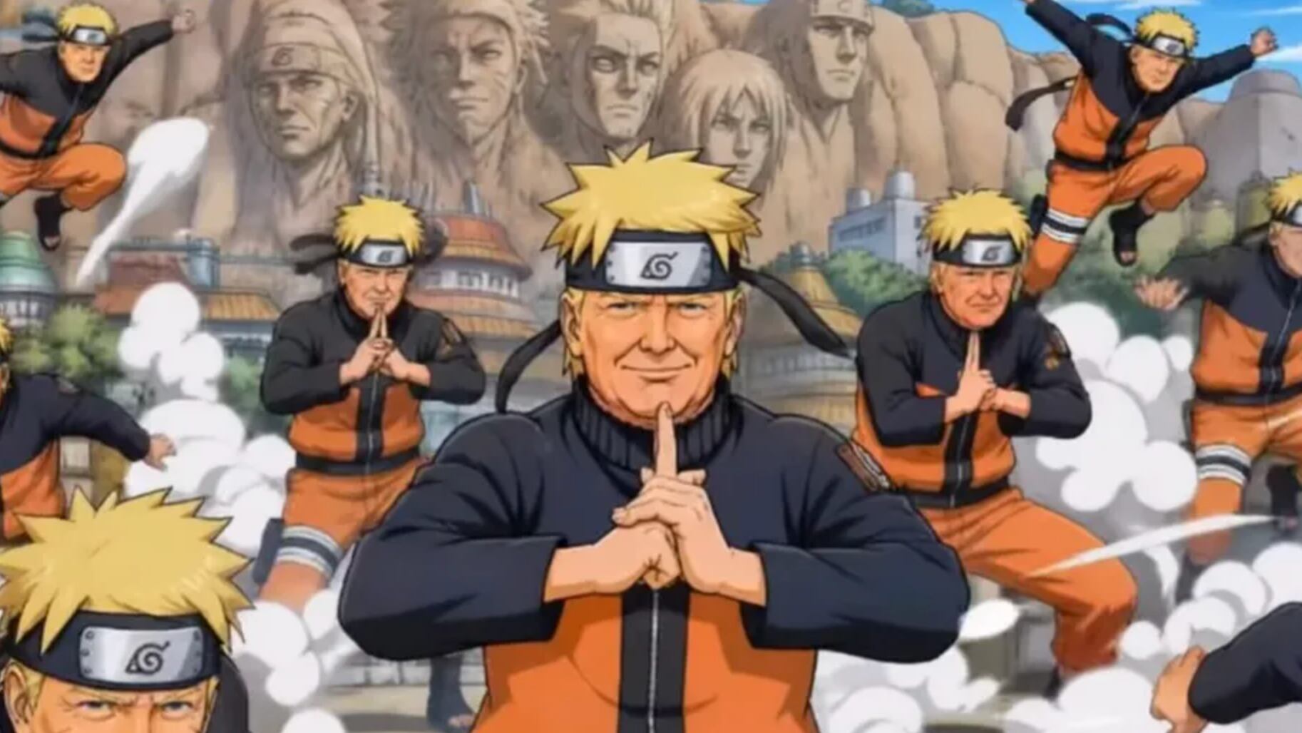 Escándalo internacional: Fans en Japón protestan contra Donald Trump por usar Naruto y Yu-Gi-Oh! en propaganda militar