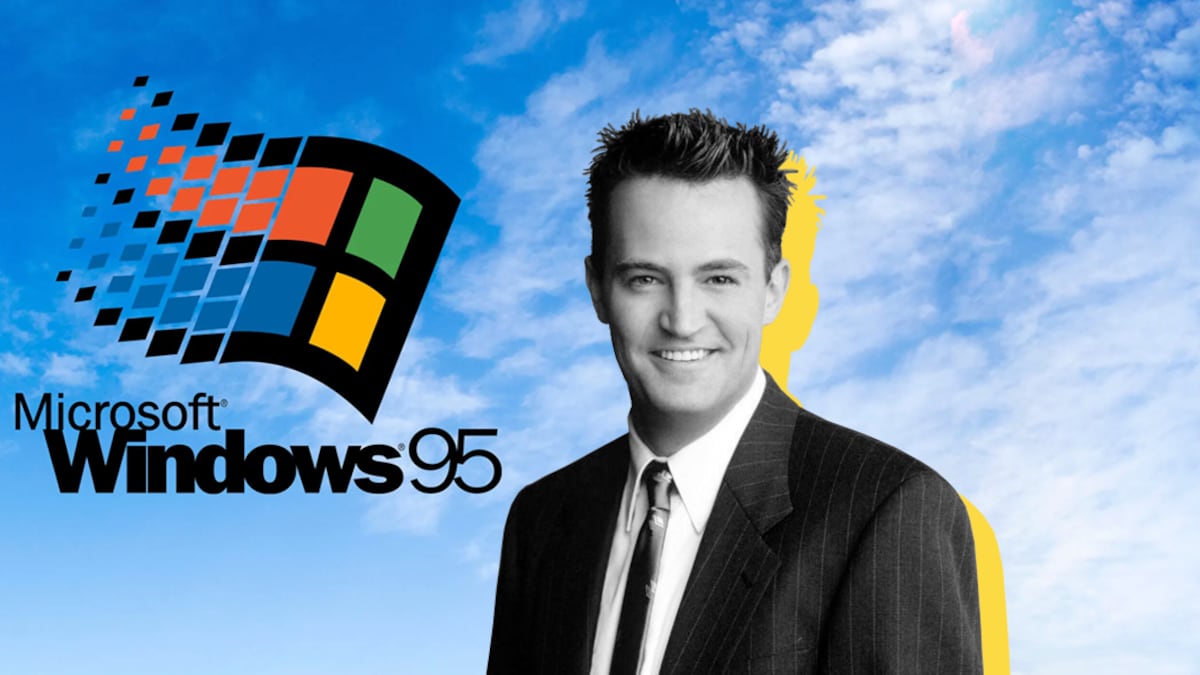 Recordamos uno de los momentos más entrañables en la trayectoria de Matthew Perry: la Microsoft Windows 95 Video Guide.