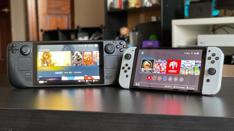 Steam Deck y Nintendo Switch