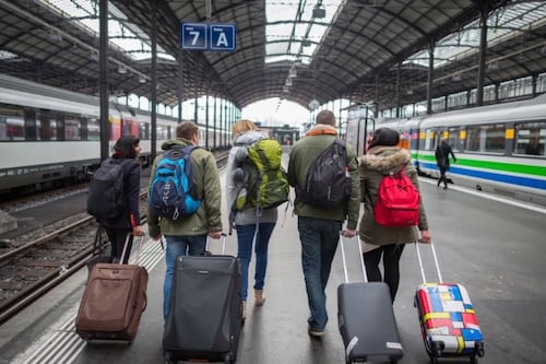 Estudiantes universitarios desarrollan brillante método antirrobo de equipajes para aplicar en los trenes