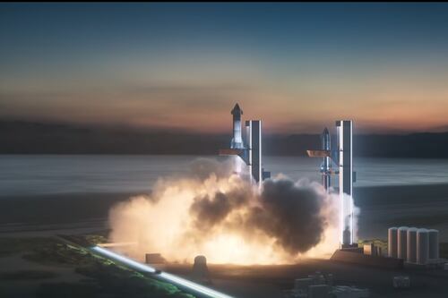 SpaceX avanza en la recuperación de cohetes con unos “palitos chinos gigantes”