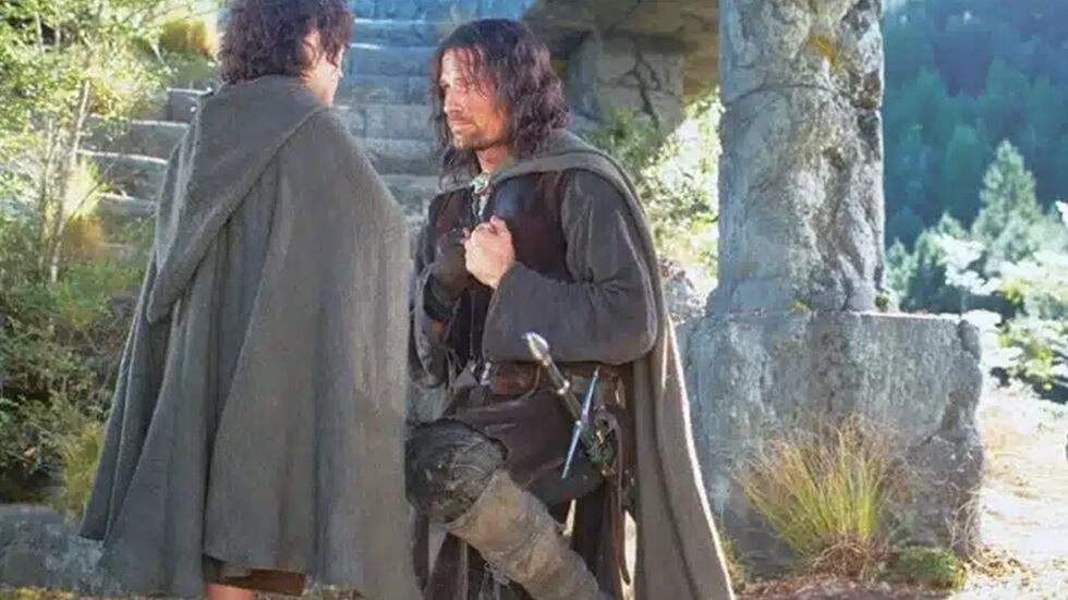 Frodo y Aragorn