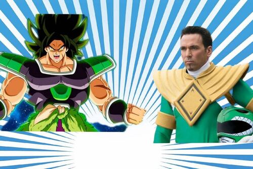 Dragon Ball: Broly le rinde homenaje a Tommy y se pone el traje del Green y el White Ranger en este inédito crossover