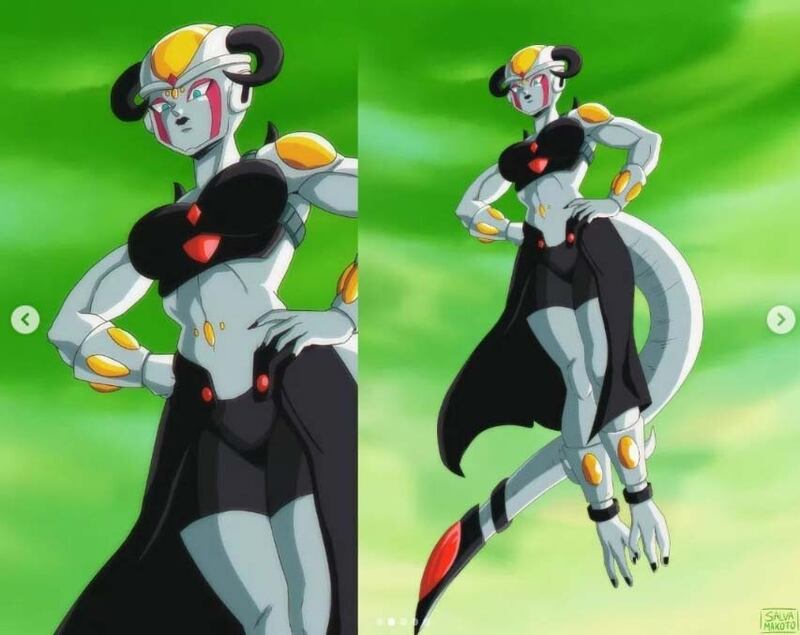 Mujer Freezer. Dragon Ball. Foto: Salvamakoto