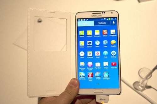 Se reportan defectos en el botón Home del Samsung Galaxy Note 3