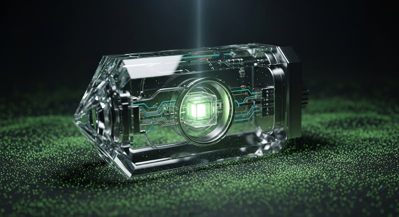 Batería nuclear de diamante. Imagen conceptual FW/Whisk