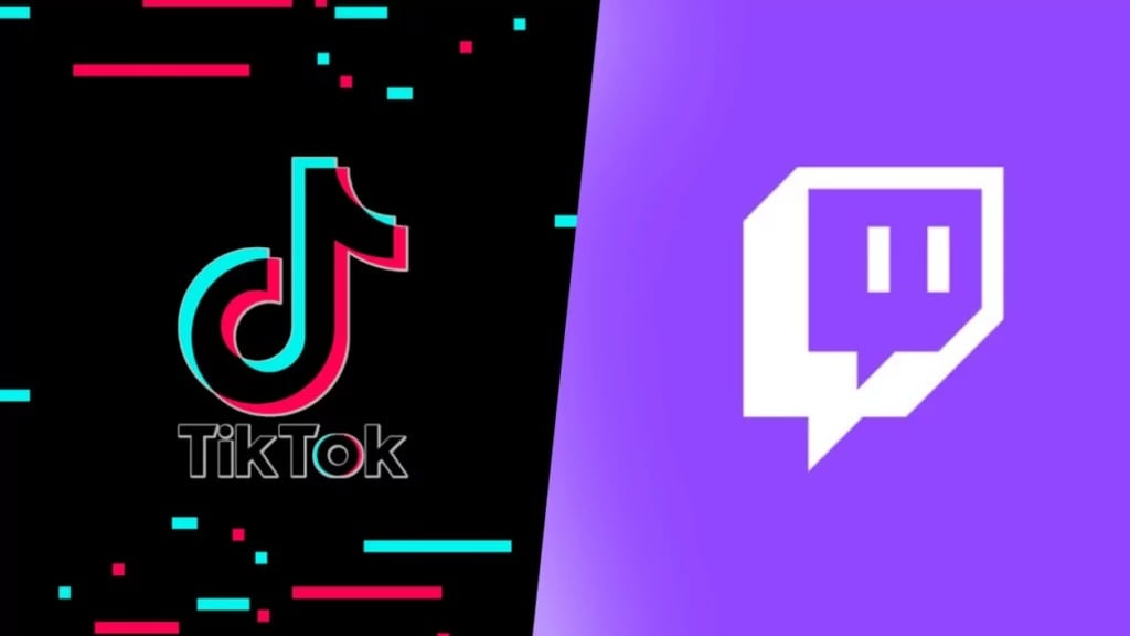 TikTok y Twitch