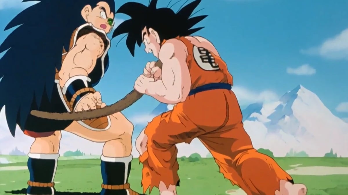 Raditz y Goku