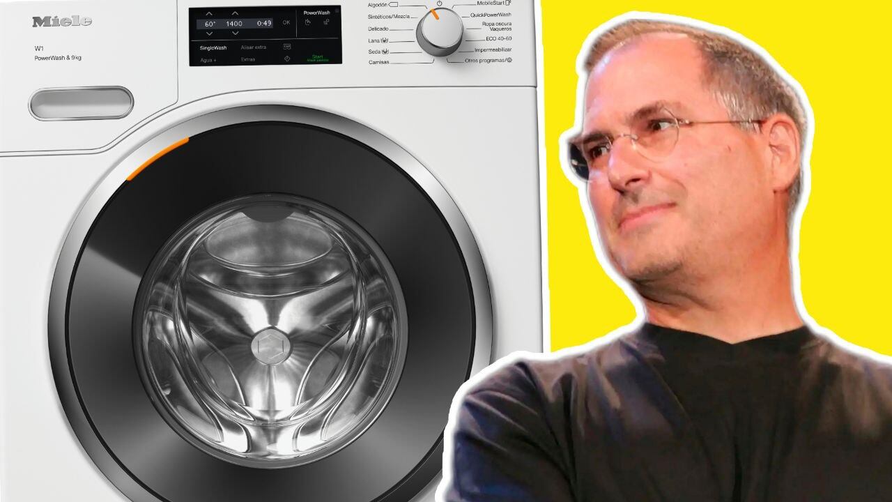 Steve Jobs y cuál fue la marca de lavadoras que escogió para su casa