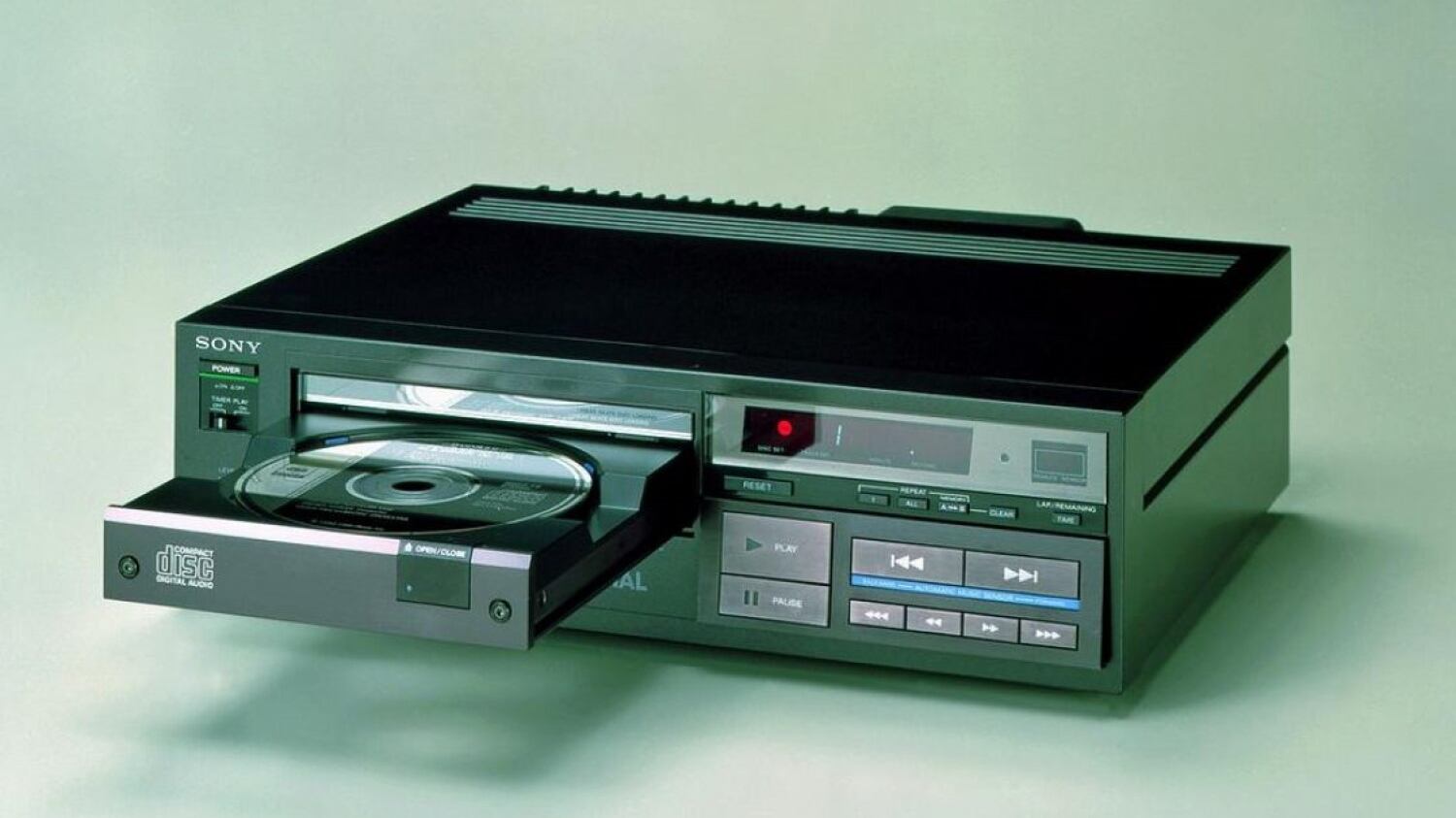 El primer reproductor de CD del mundo