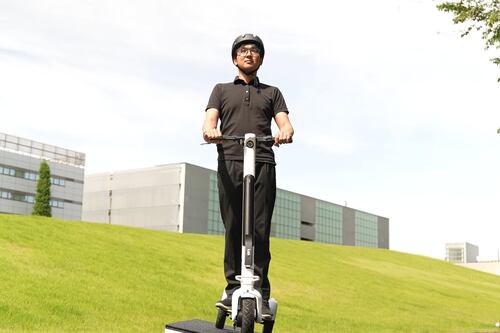 Así es “Striemo” el scooter de tres ruedas de Honda que pretende conquistar la ciudad