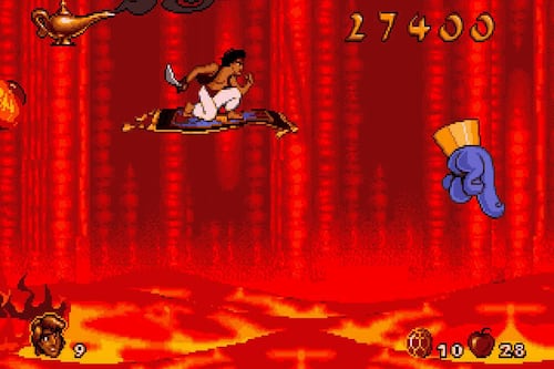 Aladdin de Sega Genesis ¿El punto más alto de los 16 bits de Sega?