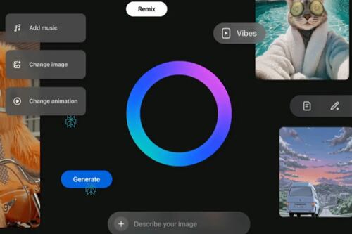 ¿De qué se trata Vibes, el “Tik Tok” de Meta que crea videos con IA?