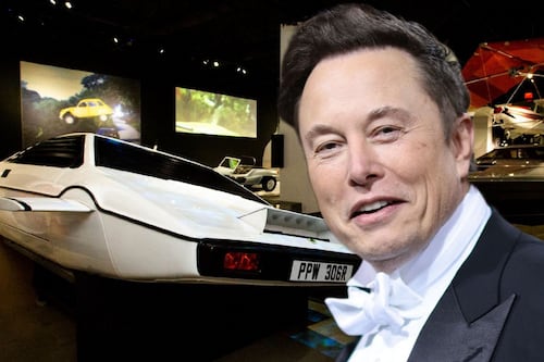 El Lotus anfibio de James Bond: lo compraron por 100 dólares, lo revendieron por casi un millón a Elon Musk