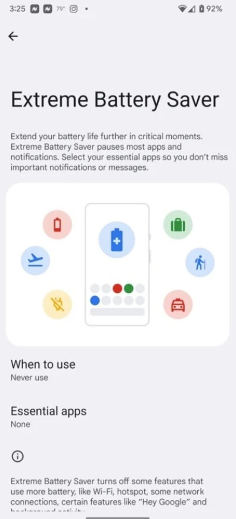 Modo de ahorro de batería extremo en el Huawei Mate 50 2022