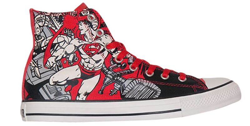 DC Comics x Converse Chuck Taylor All Star Hi GS Superman