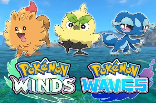 Pokémon Winds y Pokémon Waves: La décima generación será exclusiva de Nintendo Switch 2 en 2027