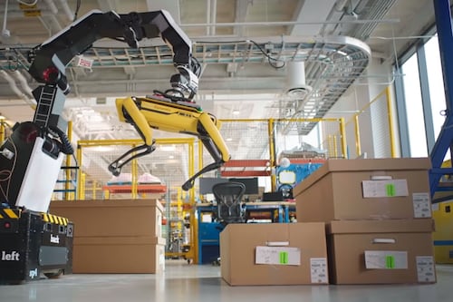 Boston Dynamics presenta a su nuevo robot Stretch y es perturbador
