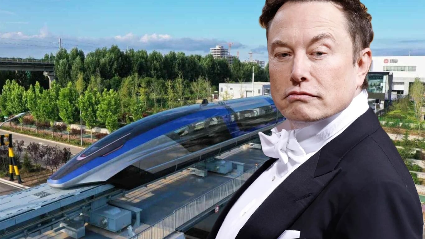 Trenes levitación magnética China - Elon Musk