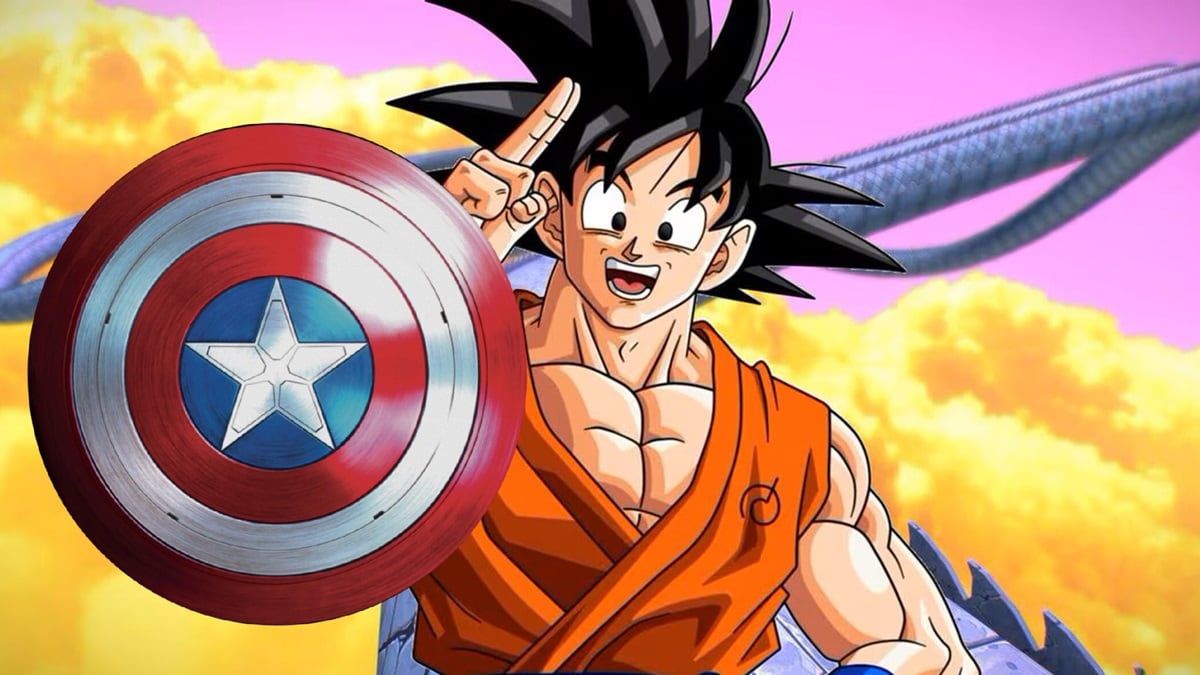 Goku Escudo Capitán América