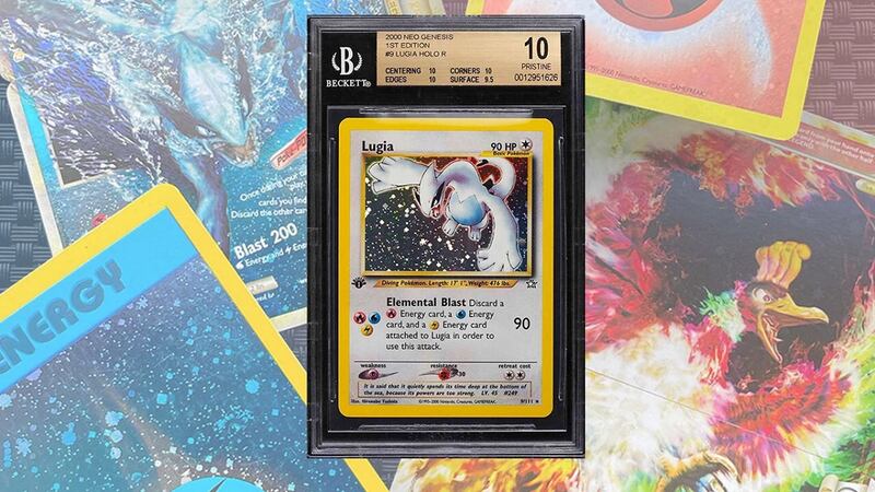 5 Lugia holográfico (Neo Genesis) de primera edición