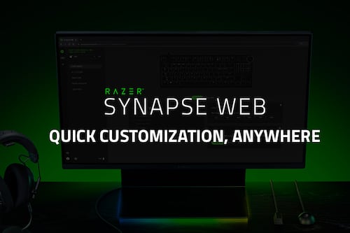 Razer pone a disposición el software Synapse Web para el control de dispositivos vía navegador