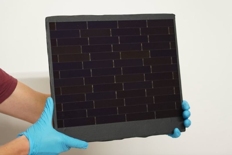 Panel solar / Fraunhofer ISE / photo: Jacob Forster