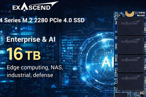 Llega el primer SSD NVMe M.2 de 16 TB: Cuesta casi el valor de un automóvil usado