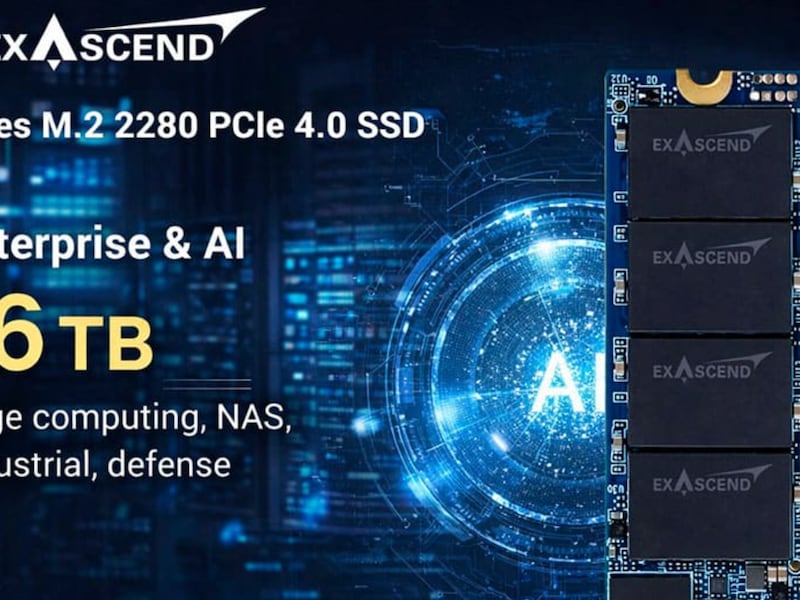 Llega el primer SSD NVMe M.2 de 16 TB: Cuesta casi el valor de un automóvil usado
