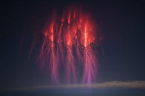 Luces del abismo: La NASA documenta los “Duendes Rojos”, los esquivos destellos que solo se ven desde el espacio
