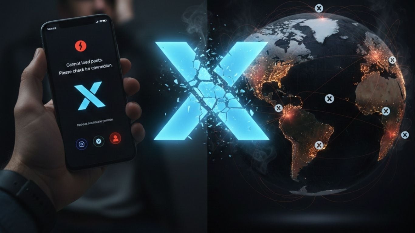 Reportan caída de X