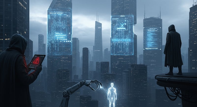 Detener a la Inteligencia Artificial / Arte conceptual Whisk-FW