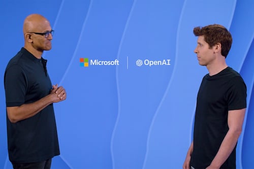 Satya Nadella, CEO de Microsoft, agradeció el regreso de Sam Altman a OpenAI con este tierno mensaje