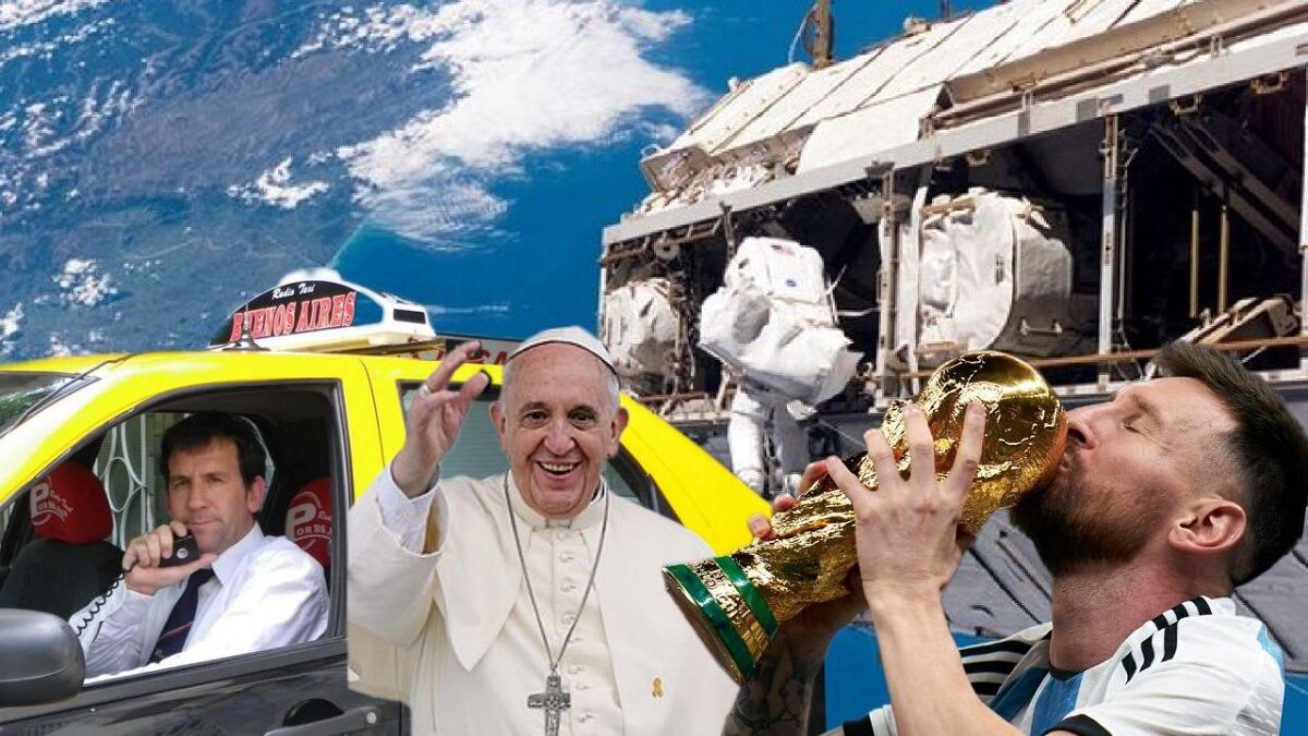 Radio Taxi se mete en la señal de la Estación Espacial Internacional Composición Alberto Sandoval