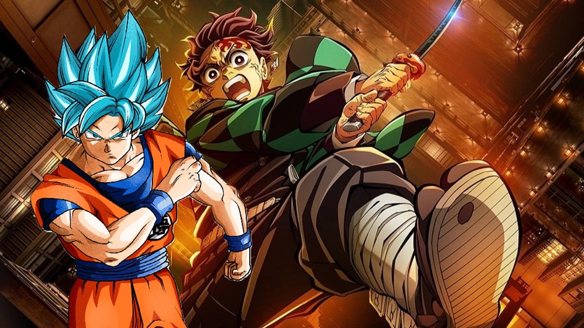 Dragon Ball y Demon Slayer Goku y Tanjiro