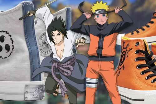 Converse y Naruto Shippuden liberan su jutsu: Los Chuck Taylor All Stars se transforman en las zapatillas definitivas para todo ninja del estilo