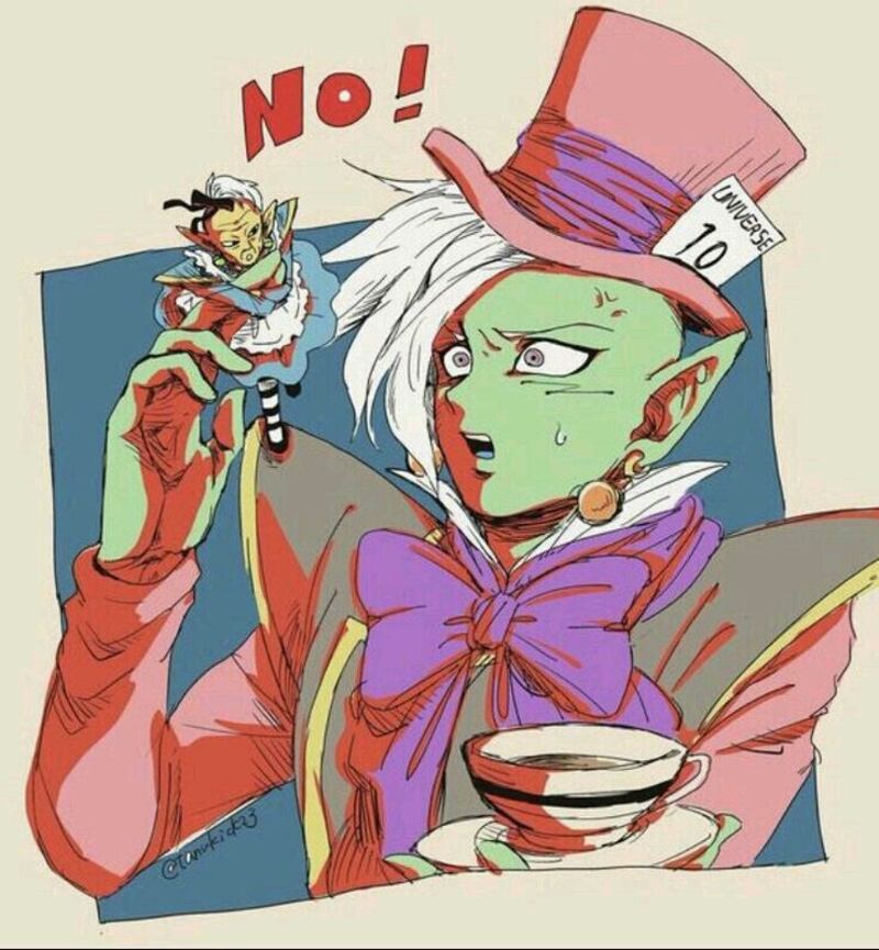 Gowazu Zamasu Alicia en el País de las Maravillas