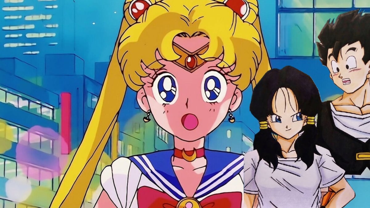 Gohan y Videl Sailor Moon